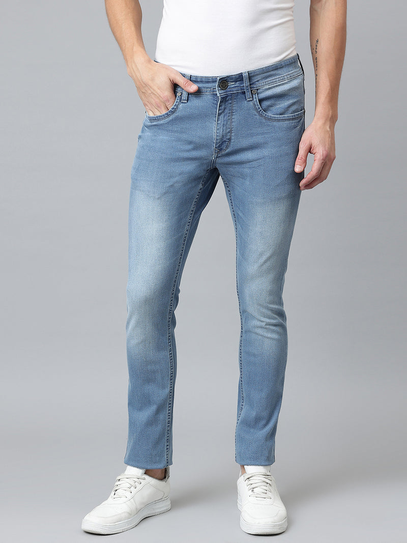 Light Blue 5 Pocket Jules Jeans in Stretch Denim | SUITSUPPLY US